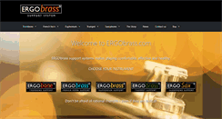 Desktop Screenshot of ergobrass.com