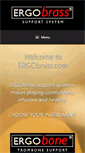 Mobile Screenshot of ergobrass.com